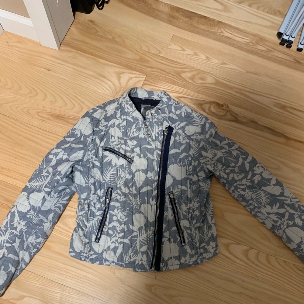Quilted Moto Gap Jacket Sz. M